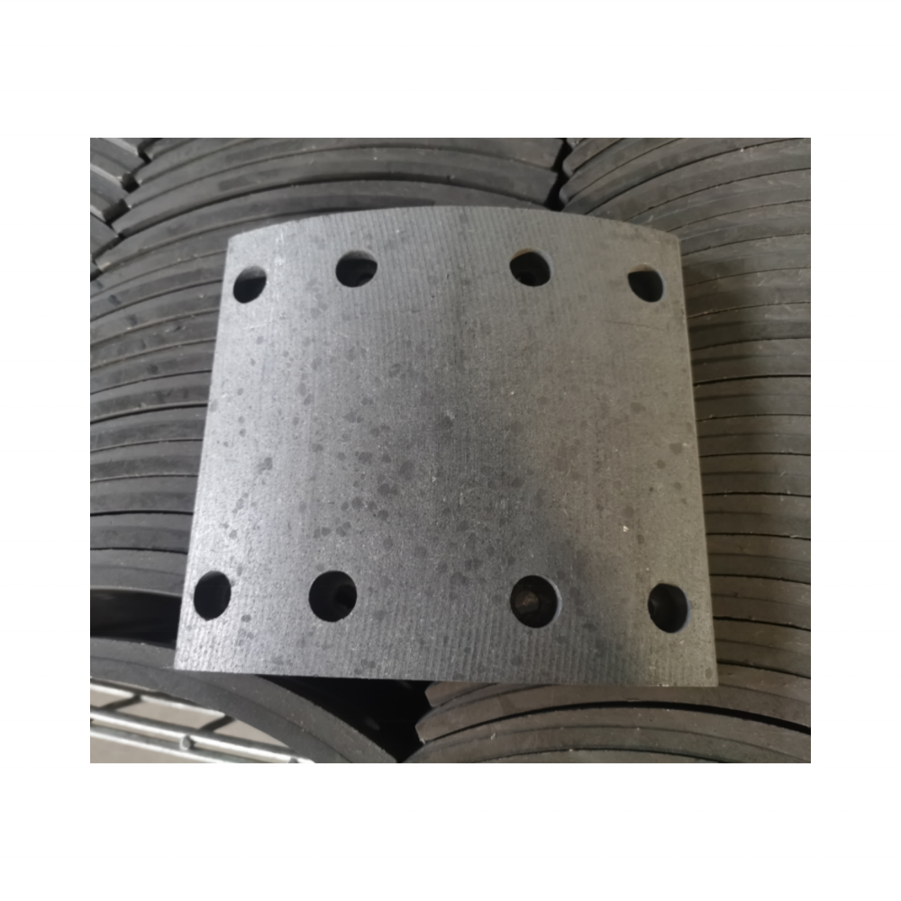 Trailer Truck Brake Pad Lining WVA 19160 Original Heavy Truck Shoe Brake Lining Drum Linings for Mercedes Benz Rear